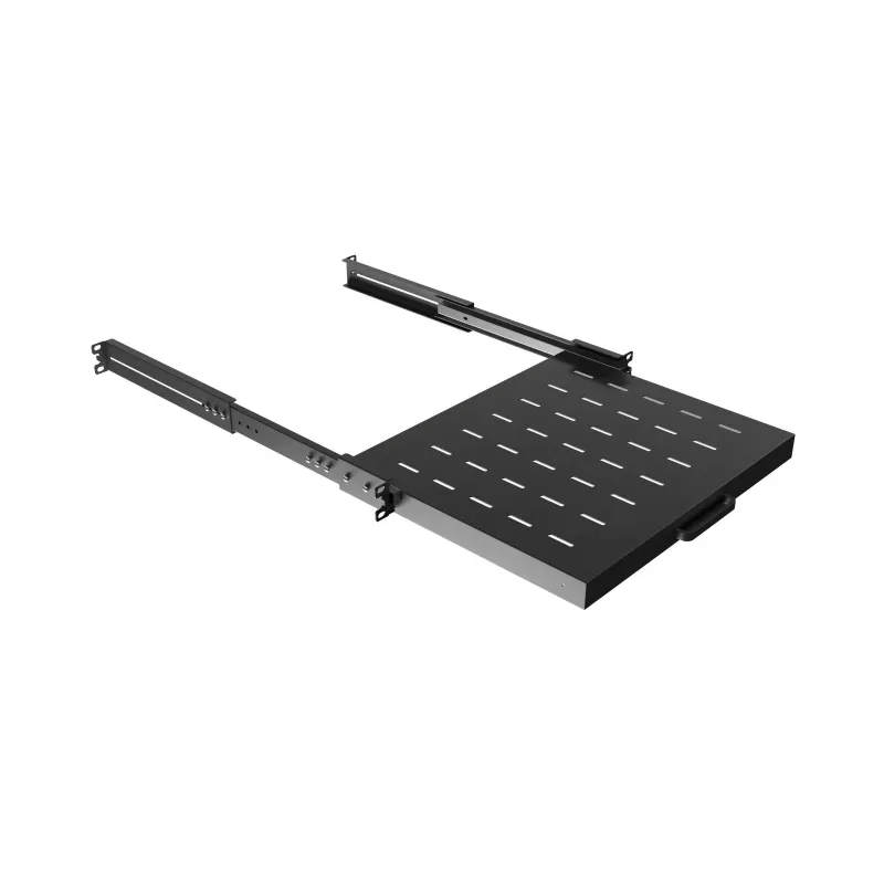 LANBERG AK-1020-B 19 inch 1U Sliding Shelf 350mm Black