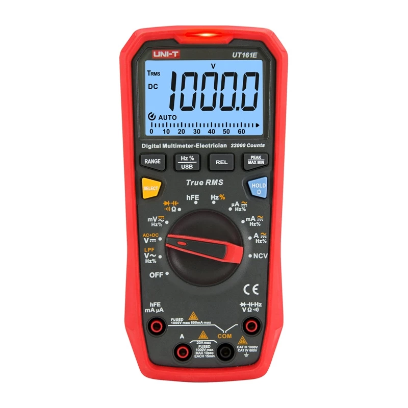 Uni-T UT161E True RMS Digital Multimeter 60000 Counts