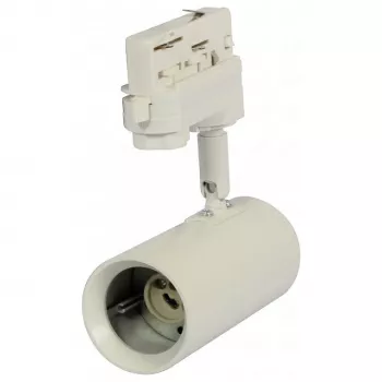 Synergy 21 GU10 Track Socket 02, 3 fazių takų sistemai, juodas, aliuminis