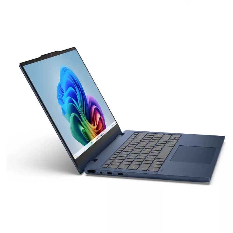 Lenovo IdeaPad 5 2-in-1 14IPH11 Copilot+ PC 83UG002BGE 2-in-1 nešiojamas kompiuteris, 14 colių WUXGA IPS jutiklinis, Intel Core Ultra 7 355, 16GB DDR5, 512GB SSD, Windows 11 Home, vokiška klaviatūra