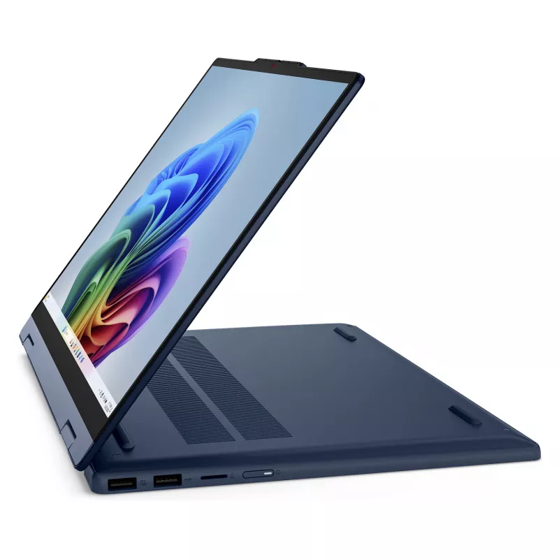 Lenovo IdeaPad 5 2-in-1 14IPH11 Copilot+ PC 83UG002BGE 2-in-1 nešiojamas kompiuteris, 14 colių WUXGA IPS jutiklinis, Intel Core Ultra 7 355, 16GB DDR5, 512GB SSD, Windows 11 Home, vokiška klaviatūra