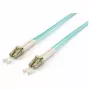 Equip Fiber Optic Patch Cable LC to LC 35m Multimode Duplex OM3 Turquoise