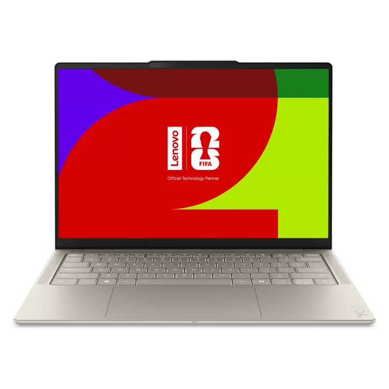 Lenovo Yoga Slim 7 14IPH11 Copilot+ PC 83QM003BGE nešiojamas kompiuteris, 14 colių WQXGA+ OLED 120Hz, Intel Core Ultra 7 355, 16GB LPDDR5x, 1TB SSD, Windows 11 Home, vokiška klaviatūra