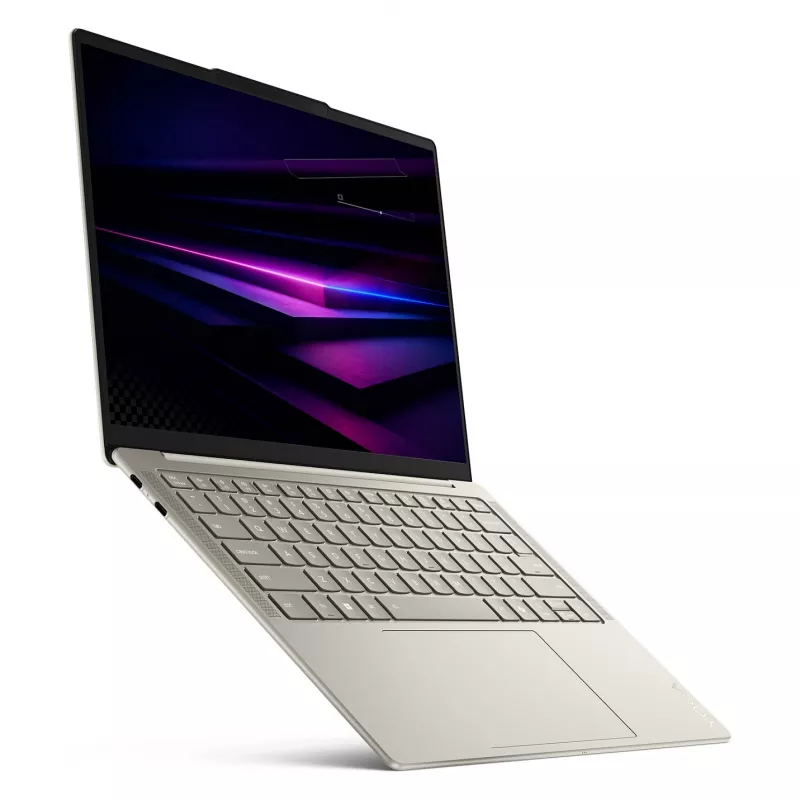 Lenovo Yoga Slim 7 14IPH11 Copilot+ PC 83QM003BGE nešiojamas kompiuteris, 14 colių WQXGA+ OLED 120Hz, Intel Core Ultra 7 355, 16GB LPDDR5x, 1TB SSD, Windows 11 Home, vokiška klaviatūra