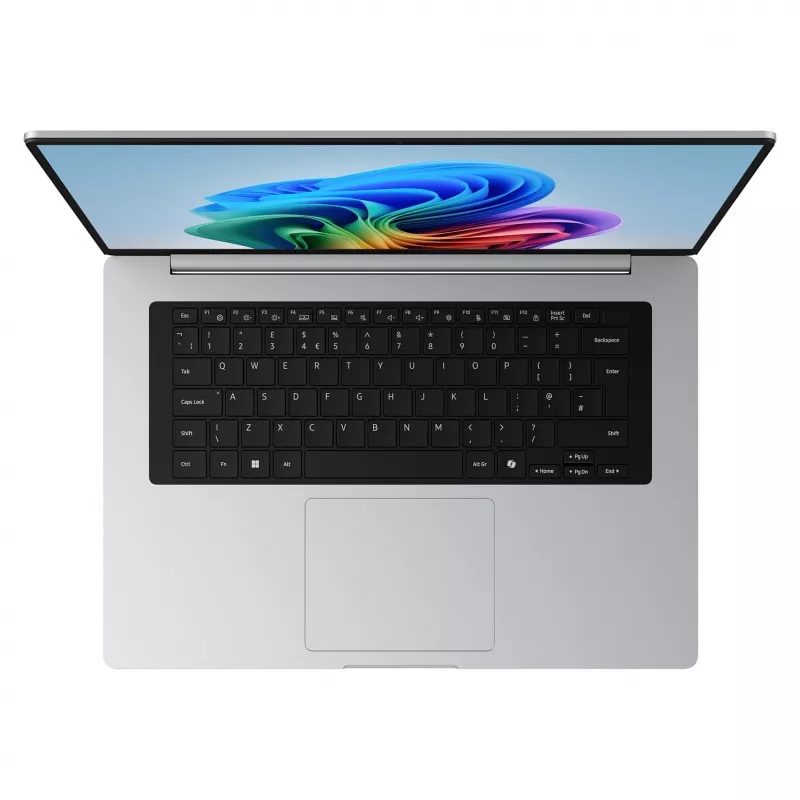 Samsung Galaxy Book6 Copilot+ PC NP760VJG-KB1DE nešiojamas kompiuteris, 16 colių WUXGA IPS, Intel Core Ultra 5 325, 16GB LPDDR5x, 512GB SSD, Windows 11 Home