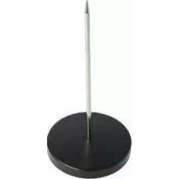 WESTCOTT Popieriaus smeigtukas, nerūdijantis plienas, juodas, aukštis: 130 mm, pagrindo skersmuo: 70 mm, 1 vnt. (E-29700 00)