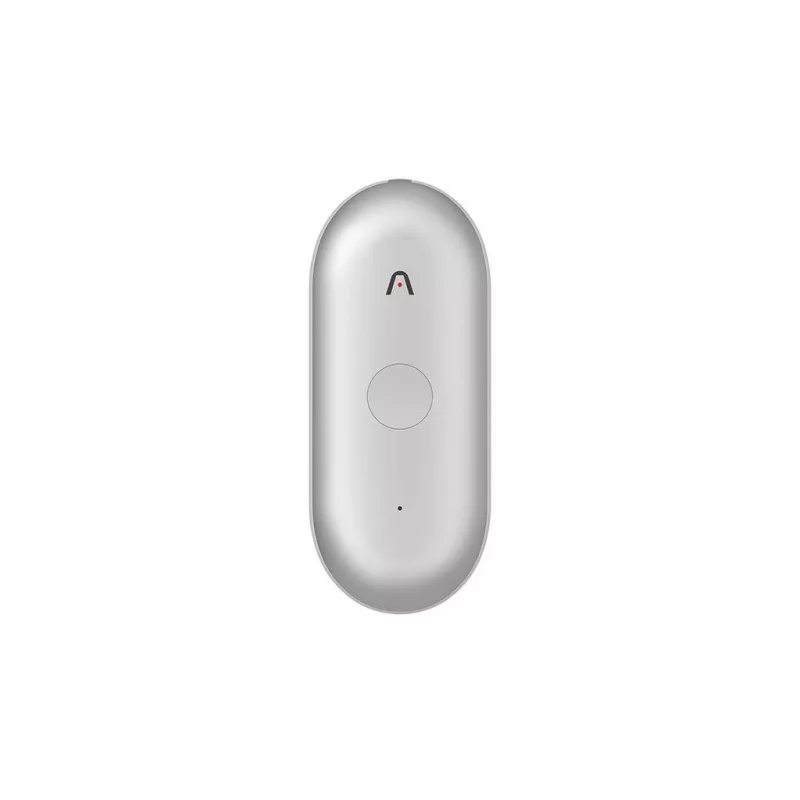 PLAUD NotePin S sidabrinis AI balso įrašymo įrenginys, 64 GB, 300 mAh, USB-C, sidabrinis