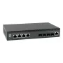LevelOne 8-Port L3 Managed 10-Gigabit Switch, 4 x 1G/2.5G/5G/10G RJ45, 4 x 1G/2.5G/10G SFP+ Uplinks