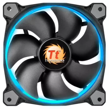 Thermaltake Riing 12 RGB 120mm korpuso ventiliatorius - 256 spalvų LED žiedas, 1500 RPM, hidraulinis guolis