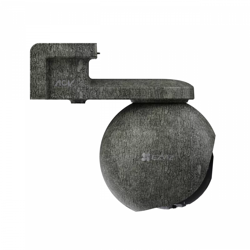 EZVIZ CS-EB8/SP Ranger baterijomis maitinamas lauko PT kamerų rinkinys su saulės baterija (4G/LTE, WiFi 2,4 GHz, 4K, 8 MP, 4 mm, IP65)