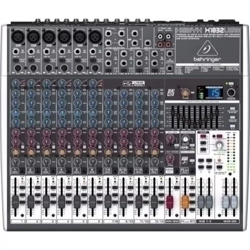 Behringer X1832USB Audio Mixer 18 kanalų