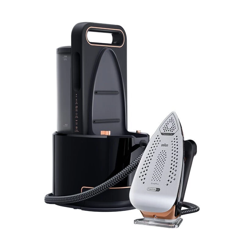 Braun CareStyle 9 IS 9090 BK Garų generatorius su lygintuvu 2700 W 2 l EloxalPlus padas Juoda, Varinė