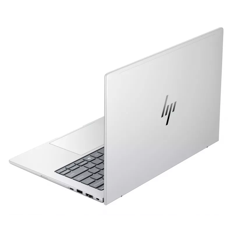 HP EliteBook 8 G1i AI Intel Core Ultra 5 225U nešiojamas kompiuteris 35,6 cm (14 inch) WUXGA 24 GB DDR5-SDRAM 512 GB SSD Wi-Fi 6E (802.11ax) Windows 11 Pro AI PC sidabrinis