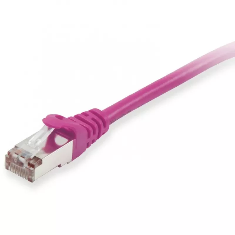 Equip Cat.6 S/FTP Patch Cable RJ-45 (M) to RJ-45 (M) 0,5 m Violet LSZH