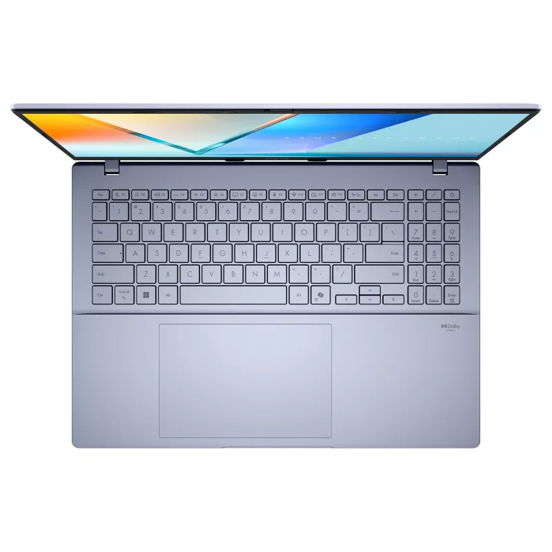 ASUS Vivobook S16 S3607NA-SH001W Snapdragon X Elite nešiojamas kompiuteris 16 inch 3.2K OLED 32GB 1TB Windows 11 Home Cool Silver