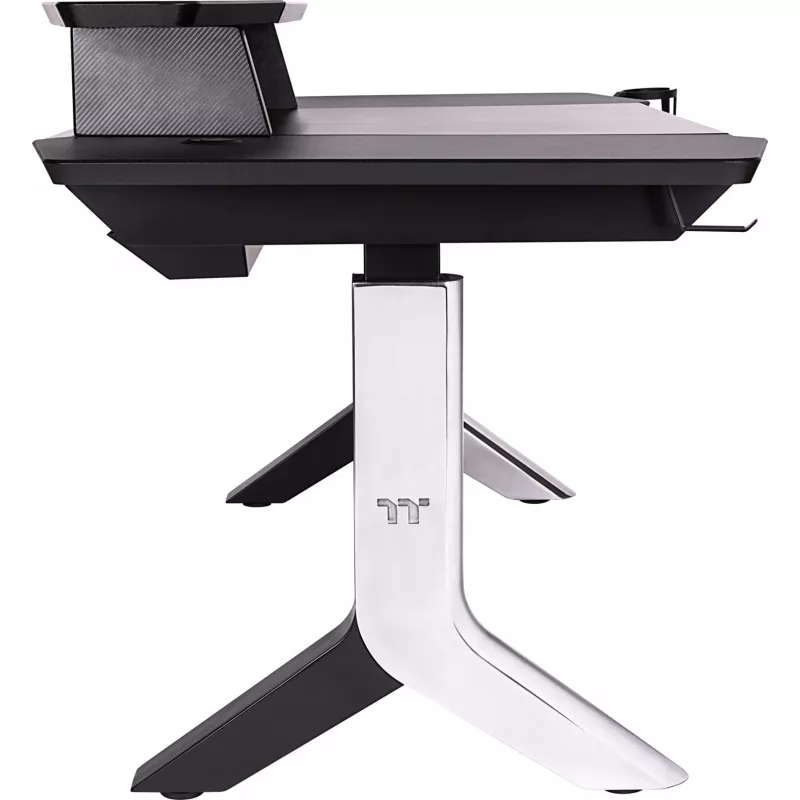 Thermaltake ARGENT P900 Smart Gaming Desk - L-Shape - Electric Height Adjustment - Black