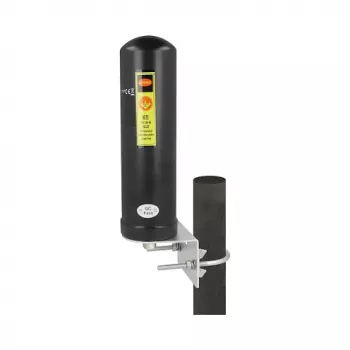 Delock 5G LTE antena N Female 3 - 5 dBi, visakryptė, skirta montuoti ant sienos arba stiebo, lauke, juoda