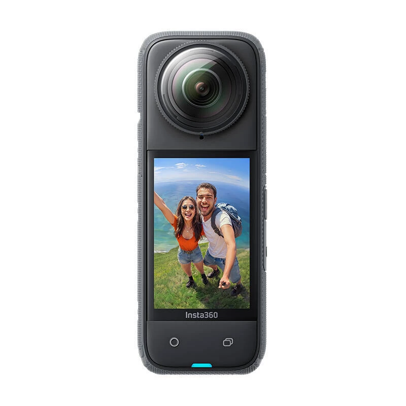 Insta360 X4 Adventure Bundle – 8K 360° kamera su selfie lazda, papildoma baterija ir 64GB kortele