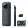 Insta360 X4 Adventure Bundle – 8K 360° kamera su selfie lazda, papildoma baterija ir 64GB kortele