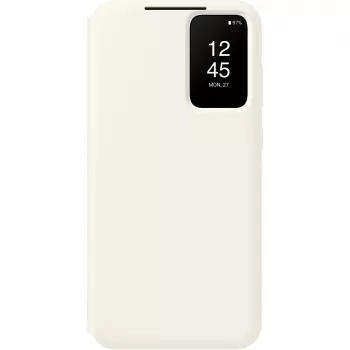 Samsung Smart View Wallet Case, skirta Galaxy S23+, Cream (EF-ZS916CUEGWW)