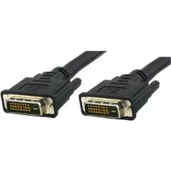 Techly ICOC-DVI-811C DVI-D Dual Link kabelis 10 m Juodas