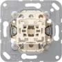 JUNG 506-20U Universalus Rokerinis Jungiklis, 20 AX, 250 V AC, Įleidžiamas, Termoplastikas, Tik Įdėklas