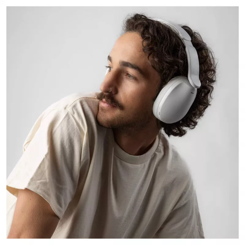 Skullcandy Hesh 360 belaidžiai ausinių ant ausų, Bluetooth 5.0, aktyvus triukšmo slopinimas, balta