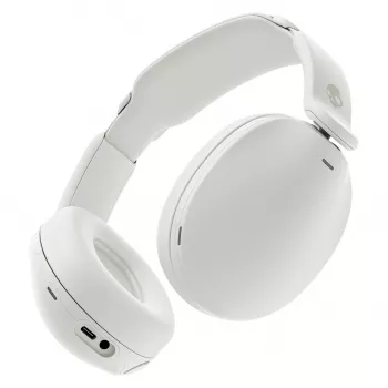Skullcandy Hesh 360 belaidžiai ausinių ant ausų, Bluetooth 5.0, aktyvus triukšmo slopinimas, balta