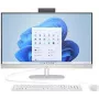 HP 27-cr1071ng Intel Core Ultra 7 155U All-in-One PC, 27 colių FHD IPS, 16GB DDR5, 1TB SSD, Windows 11 Home, Natural Silver