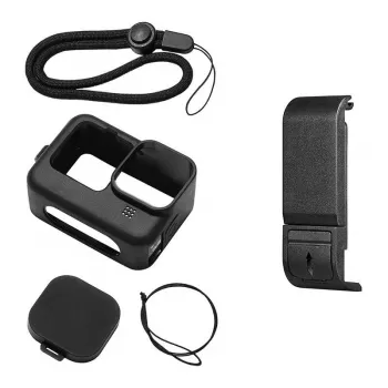 PULUZ Silicone Protective Case for GoPro Hero 9/10/11/12 (Black)