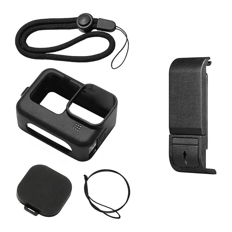 PULUZ Silicone Protective Case for GoPro Hero 9/10/11/12 (Black)