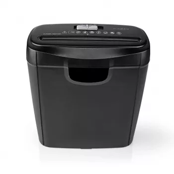 Nedis popieriaus smulkintuvas 10L kryžminis pjovimas P-4 juodas