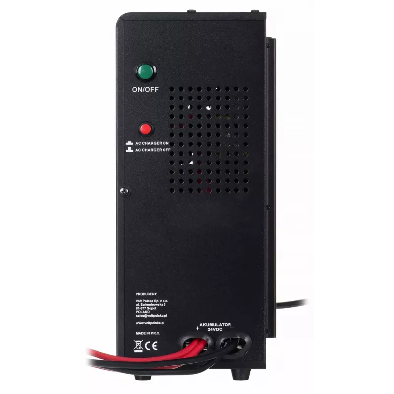 VOLT POLSKA SINUS PRO 2000W 24V gryno sinuso keitiklis/įkroviklis 1400W nuolatinė apkrova