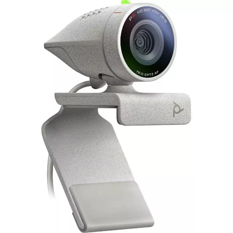 “Poly Studio P5 Kit Personal Video Conferencing System Full HD 80 Degrees 4x Black Grey”