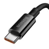 Baseus Superior 100W USB to USB-C laidas 2m juodas