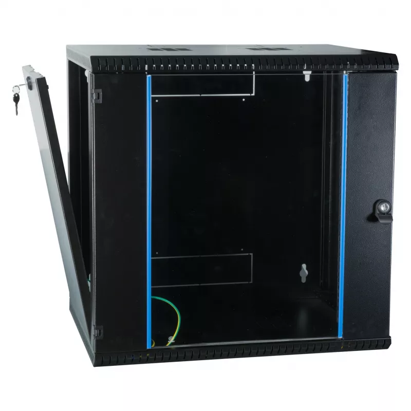 EFB Elektronik EFB 19 colių sieninis korpusas 12U, fiksuotas, 1 dalies, RAL 9005, gylis 450 mm