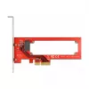 Delock PCI Express x4 kortelė su 1 x EDSFF E1.S lizdu – Low Profile