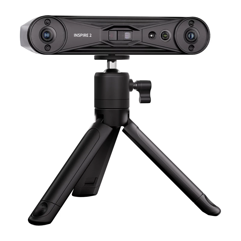 Revopoint Inspire 2 Standard Edition 3D Scanner – rankinis ir stalinis, dviašė infraraudonoji struktūrinė šviesa, 0,05 mm tikslumas, 24 bitų spalvos