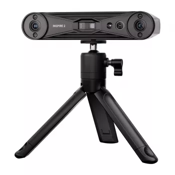 Revopoint Inspire 2 Standard Edition 3D Scanner – rankinis ir stalinis, dviašė infraraudonoji struktūrinė šviesa, 0,05 mm tikslumas, 24 bitų spalvos