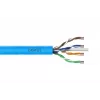 DIGITUS CAT 6A montavimo kabelis U/UTP Dca AWG 23/1 LSOH 100 m mėlynas ritė
