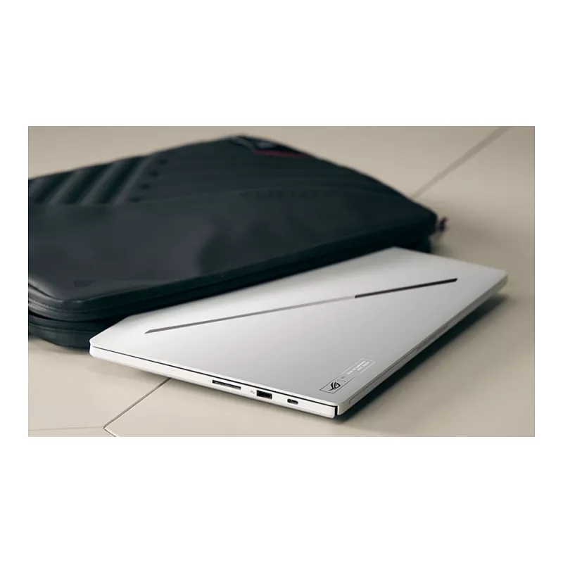 ASUS ROG Zephyrus G14 GU405AR-SY044W žaidimų nešiojamas kompiuteris, 14 colių 3K OLED 120Hz, Intel Core Ultra 9 386H, 64GB LPDDR5x, 2TB SSD, GeForce RTX 5070 Ti 12GB, Windows 11 Home, vokiška QWERTZ klaviatūra