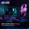 Sony INZONE H5 belaidės ausinės žaidimams su mikrofonu, baltos