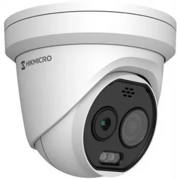 Hikvision šiluminė ir optinė bi-spektrinė tinklinė kupolinė kamera HM-TD1228-2/G1/T3A