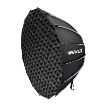 NEEWER SF120Q 120W Bi-Color LED Video Light su Bowens Mount, 2700K-6500K, CRI≥97, programėlės valdymas