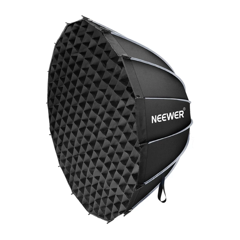 NEEWER SF120Q 120W Bi-Color LED Video Light su Bowens Mount, 2700K-6500K, CRI≥97, programėlės valdymas