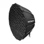 NEEWER SF120Q 120W Bi-Color LED Video Light su Bowens Mount, 2700K-6500K, CRI≥97, programėlės valdymas