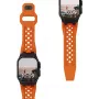 URBAN ARMOR GEAR UAG Monarch Strap, Apple Watch Ultra / 44 / 45 / 46 mm - Orange / Titanium Black