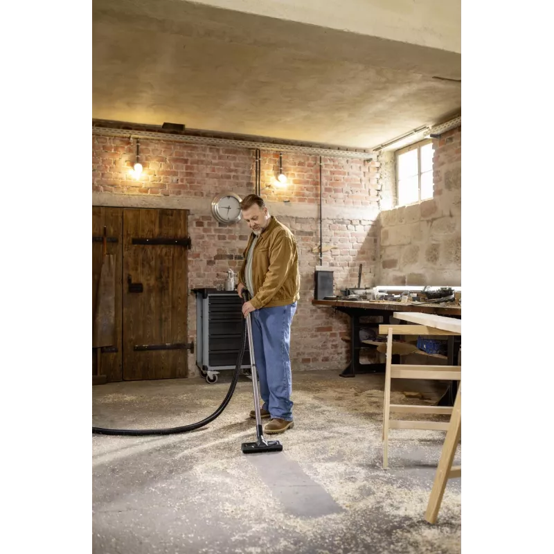 Kärcher WD 7 Control P S 30/6/35/T Šlapias ir sausas siurblys, 1400 W, 30 L, nerūdijantis plienas