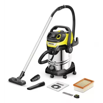 Kärcher WD 7 Control P S 30/6/35/T Šlapias ir sausas siurblys, 1400 W, 30 L, nerūdijantis plienas