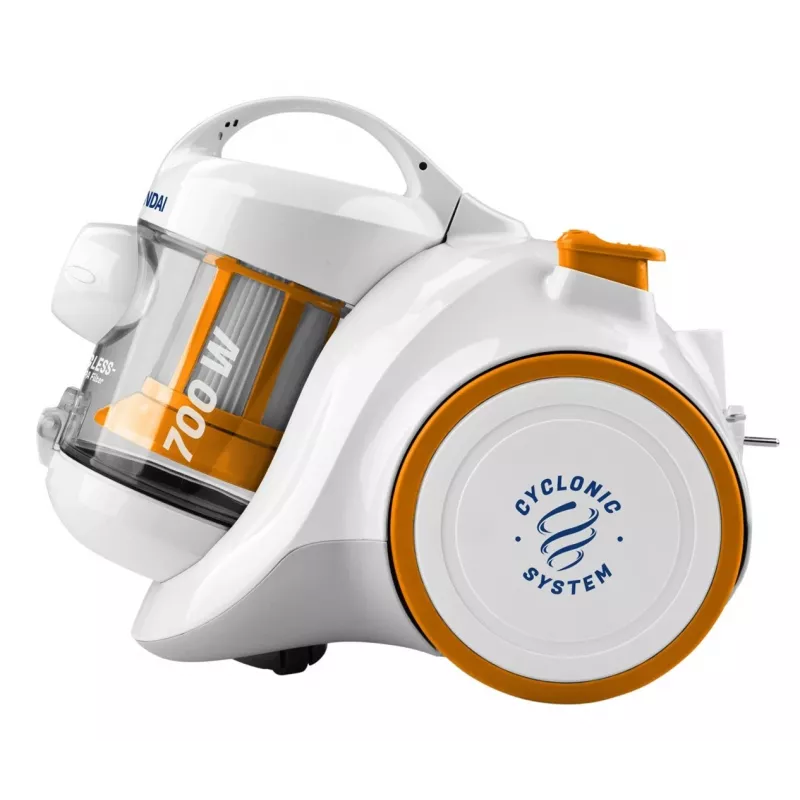 Hyundai Siurblys VC009 - 700W Bekonteinis su HEPA filtru, Raudonas/Juodas